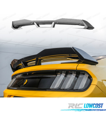 ALERON SPOILER FORD MUSTANG 15-23 LOOK DARK HORSE WICKER BILL