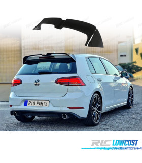 ALERON SPOILER DE TECHO VOLKSWAGEN VW GOLF 7.5 17-20 LOOK OETTINGER NEGRO BRILLO