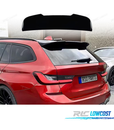 ALERON SPOILER DE TECHO BMW G21 TOURING 19-22 LOOK M NEGRO BRILLO