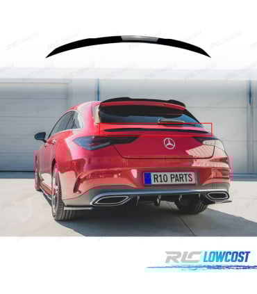 ALERON SPOILER MERCEDES CLA X118 19-23 NEGRO BRILLO