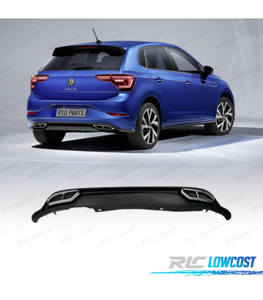 DIFUSOR VOLKSWAGEN VW POLO 22- LOOK R LINE