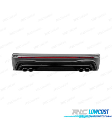 PARAGOLPES TRASERO VOLKSWAGEN TIGUAN 16-24 LOOK R CROMO