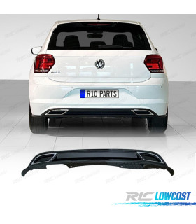 DIFUSOR VOLKSWAGEN VW POLO 17-21 LOOK R LINE