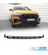 SPOILER LIP AUDI SQ8 18-24 LOOK S LINE NEGRO BRILLO