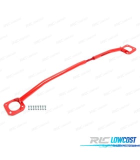 BARRA ESTABILIZADORA AJUSTABLE PEUGEOT 106 91-05 ROJO