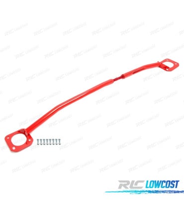 BARRA ESTABILIZADORA AJUSTABLE PEUGEOT 106 91-05 ROJO