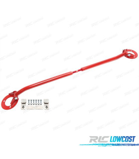 BARRA ESTABILIZADORA AJUSTABLE FORD FOCUS MK1 98-04 ROJO