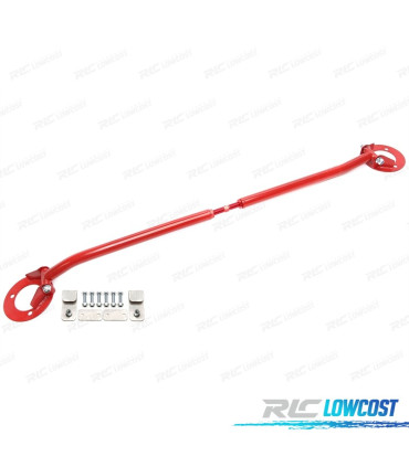 BARRA ESTABILIZADORA AJUSTABLE FORD FOCUS MK1 98-04 ROJO