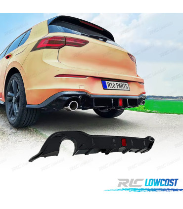DIFUSOR VOLKSWAGEN VW GOLF 8 + LUZ DE FRENO O---O
