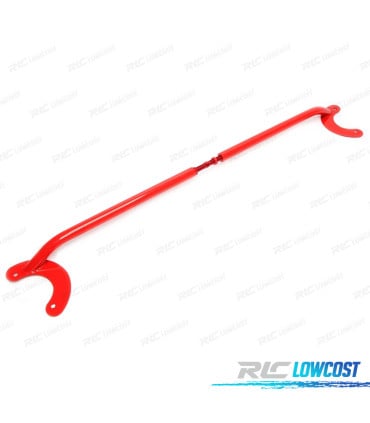 BARRA ESTABILIZADORA AJUSTABLE PEUGEOT 206 98-12 ROJO