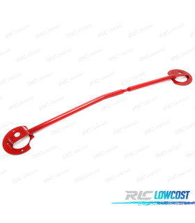 BARRA ESTABILIZADORA AJUSTABLE PEUGEOT 306 93-01 ROJO