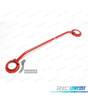 BARRA ESTABILIZADORA AJUSTABLE SEAT TOLEDO 1L 91-99 ROJO ACERO