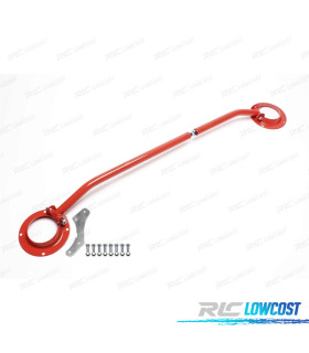 BARRA ESTABILIZADORA ACERO AJUSTABLE VOLKSWAGEN VW VENTO 92-98 ROJO