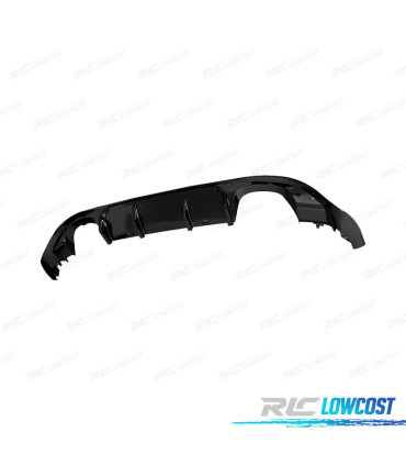 DIFUSOR VOLKSWAGEN VW GOLF 7.5 17-20 LOOK R SALIDA DOBLE