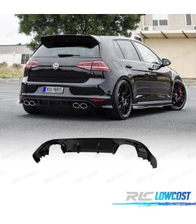 DIFUSOR VOLKSWAGEN VW GOLF 7.5 17-20 LOOK TCR SALIDA DOBLE
