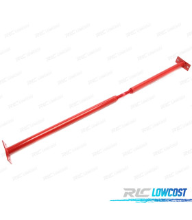 BARRA ESTABILIZADORA TRASERA AJUSTABLE VOLKSWAGEN VW POLO 9N 9N3 01-09 ROJO