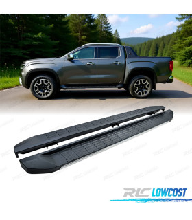 ESTRIBERAS ESTRIBOS VOLKSWAGEN VW AMAROK 10- NEGRO