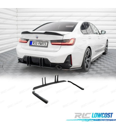 AÑADIDO DIFUSOR BMW G20 23-25 LOOK M NEGRO BRILLO