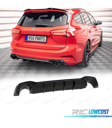 DIFUSOR FORD FOCUS ST 18- NEGRO BRILLO