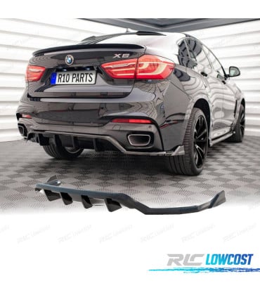 DIFUSOR BMW X6 G06 20-21 NEGRO BRILLO