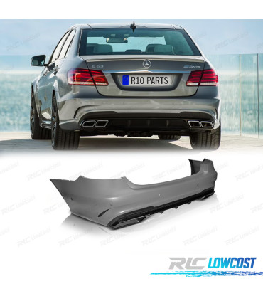 PARAGOLPES TRASERO MERCEDES CLASE E W212 14-16 LOOK AMG