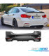 PARAGOLPES TRASERO BMW F36 GRAN COUPE LOOK M4 PDC