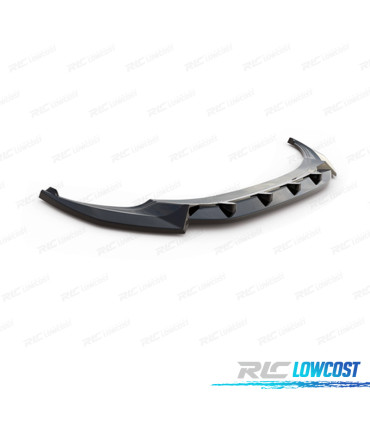 SPOILER LIP VOLKSWAGEN VW TIGUAN 16-24 LOOK R NEGRO BRILLO