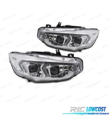 FAROS BMW F32 F33 13-17 XENON DRL NEGROS