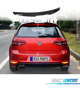 ALERON SPOILER VOLKSWAGEN VW GOLF 7 7.5 12-20 NEGRO BRILLO