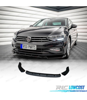 SPOILER LIP VOLKSWAGEN VW JETTA 19- NEGRO BRILLO