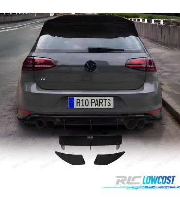 AÑADIDO DIFUSOR VOLKSWAGEN VW GOLF 7 R 12-17