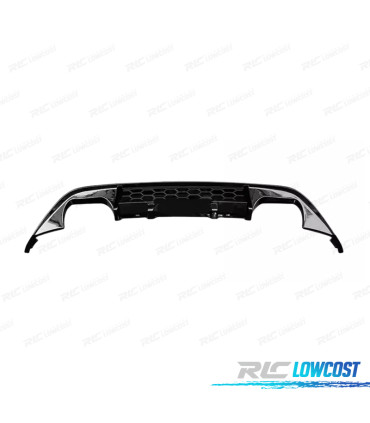 DIFUSOR VOLKSWAGEN VW GOLF 7 12-17 LOOK R NEGRO BRILLO