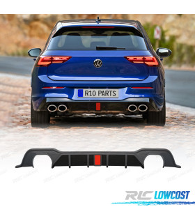 DIFUSOR VOLKSWAGEN VW GOLF 8 + LUZ DE FRENO OO---OO