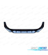 SPOILER LIP VOLKSWAGEN VW GOLF 7 7.5 12-20 LOOK CS NEGRO BRILLO