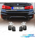COLAS DE ESCAPE BMW G30 17-20 LOOK M5 NEGRO