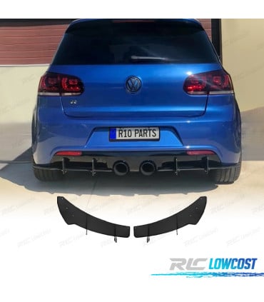 AÑADIDO DIFUSOR VOLKSWAGEN VW GOLF 6 08-12 LOOK R20