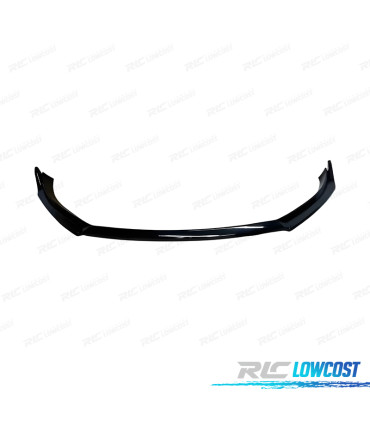 SPOILER LIP VOLKSWAGEN VW GOLF 6 08-12 NEGRO BRILLO LISO