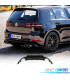 DIFUSOR VOLKSWAGEN VW GOLF 7.5 17-20 + LUZ DE FRENO LOOK TCR SALIDA DOBLE