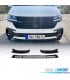 SPOILER LIP VOLKSWAGEN VW TRANSPORTER T6 T6.1 15-24 NEGRO