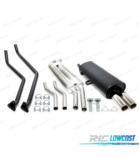 SILENCIOSO ESCAPE BMW E30 82-94 DOBLE