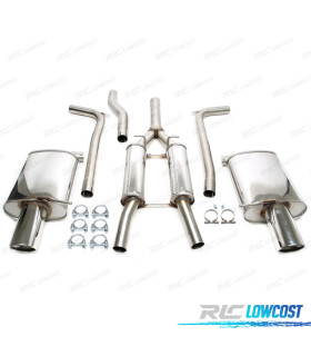 SILENCIOSO ESCAPE AUDI A4 B6 QUATTRO 00-04