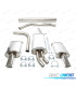 SILENCIOSO ESCAPE AUDI A4 B7 04-07 SIMPLE