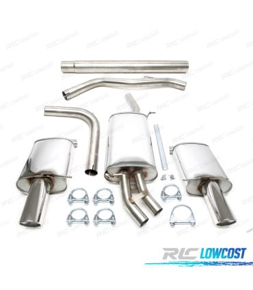 SILENCIOSO ESCAPE AUDI A4 B7 04-07 SIMPLE