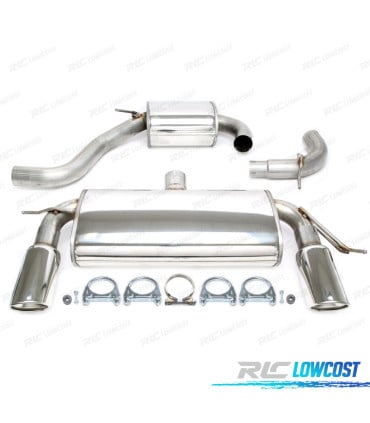 SILENCIOSO ESCAPE VOLKSWAGEN VW GOLF MK5 MK6 03-12