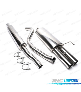 SILENCIOSO ESCAPE AUDI 80 91-95 DOBLE