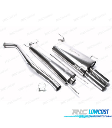 SILENCIOSO ESCAPE OPEL VECTRA B 95-02 DOBLE