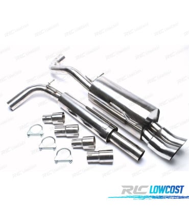 SILENCIOSO ESCAPE SEAT AROSA 97-06 DOBLE