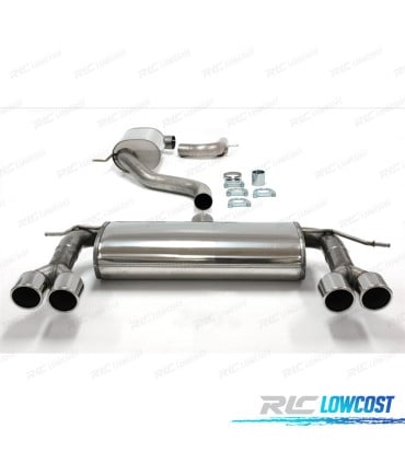 SILENCIOSO ESCAPE SEAT LEON 1P 04-12 DOBLE