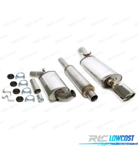 SILENCIOSO ESCAPE VOLKSWAGEN VW CORRADO 88-95