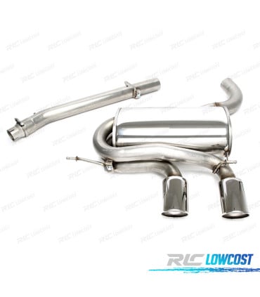 SILENCIOSO ESCAPE VOLKSWAGEN VW GOLF MK6 08-12 ACERO